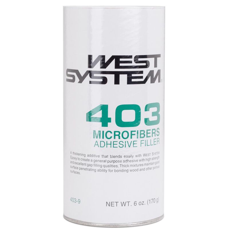 #403 Microfibers Adhesive Filler, 6 oz. image number 0