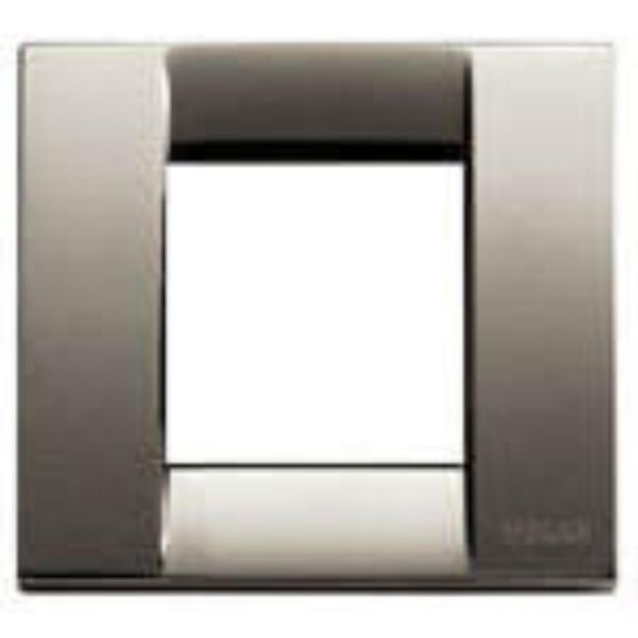 Vimar Idea Classica 17092.31 1-Module Cover Plate, Black Chrome image number 0