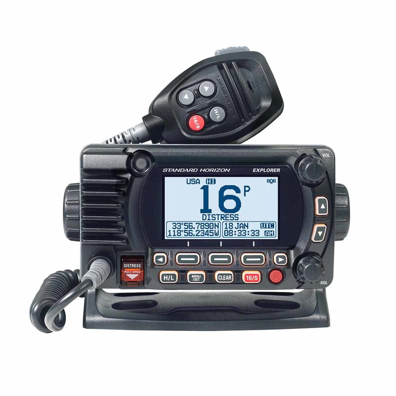 GX1800GB Explorer 25W Fixed Mount VHF/GPS/Second Station Capable image number 0