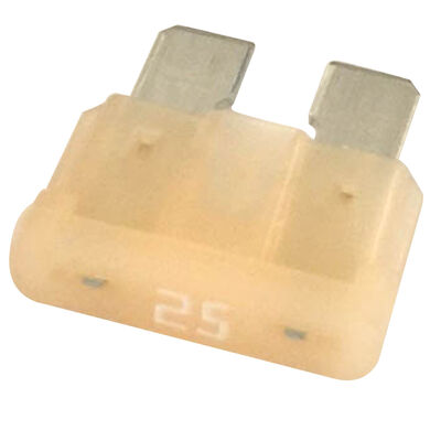 25A ATO Blade Fuses, 5-Pack