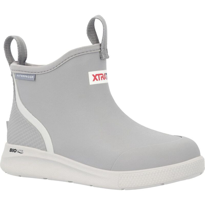 Xtratuf Kids' Ankle Deck Sport Boots, in Stingray Grey | by West Marine