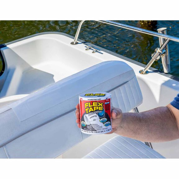 4" Flex Tape Marine, White image number 5