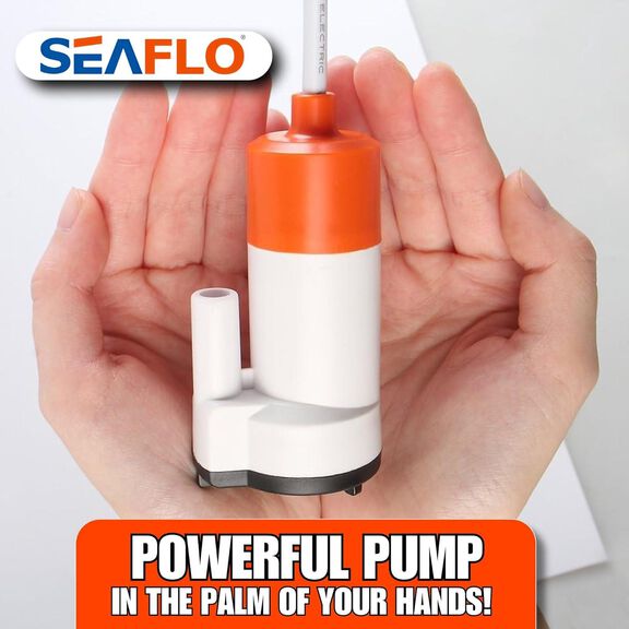 SEAFLO 12V 4 GPM Stainless Steel Submersible Pump image number 2