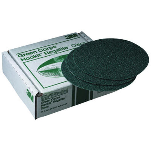 Green Corps&trade; Hookit&trade; Regalite&trade; Sanding Disc, 8" 60E image number 0