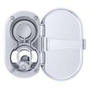 Aidack Transom Shower Hot/Cold Mixer, Chrome Cup & Lid, Hammer-Head Arctic White Sprayer, 10' White Rubber Hose, Chrome Aidack Handle image number 6