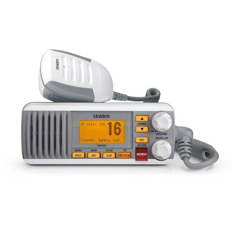 UNIDEN UM385 Fixed Mount VHF Radio West Marine
