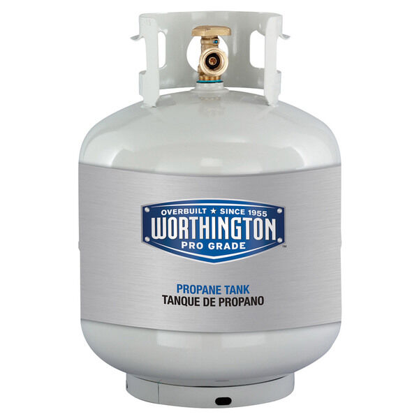 WORTHINGTON 7.1 Gallon LPG Aluminum Tank with OPD, Vertical