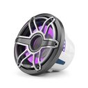 M6-10IB-S-GmTi-i-4 10" Marine Subwoofer Driver, Gunmetal and Titanium Sport Grille with RGB LED Lighting image number 4