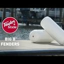 Fleece Fender Cover for Big B 8" x 20", Black #9031 image number 1