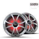 Wet Sounds REVO  8 inch High Output Coaxial Speakers w/ XS-Silver RGB Grilles image number 0
