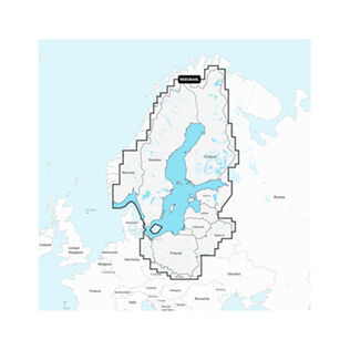 Garmin Navionics+ EU644L Baltic Sea, Electronic Chart