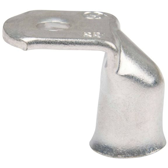 4/0 AWG 90 Degree Tinned Copper Lug, 5/16" Stud Size, 2-Pack image number 0