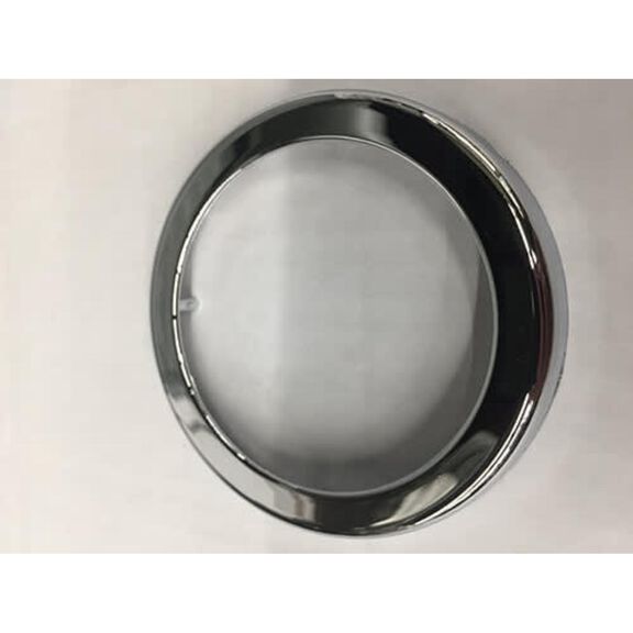 Side-Power Bezel Ring, chrome | for round controlpanels 8955 and 8965 image number 0
