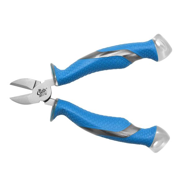 6 3/4" Titanium Bonded Diagonal Wire Cutters image number 2