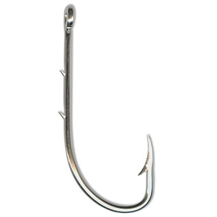 Classic Beak Hooks, Nickel, 2 Slices in 1X Long Shank