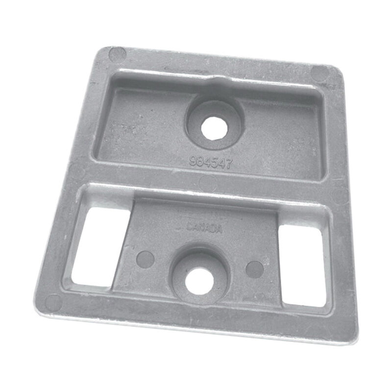 Aluminum Block Anode for OMC, Johnson/Evinrude, 4.5" x 3.8" x 1.24" image number null