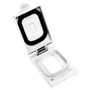 Hubbell Marine Weatherproof GFCI Plate, 1-Gang, PVC, White image number 0