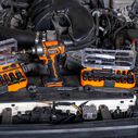 KNECT 3/8-Inch Drive Impact-Rated Pass Through Socket Set, 15-Piece image number 5
