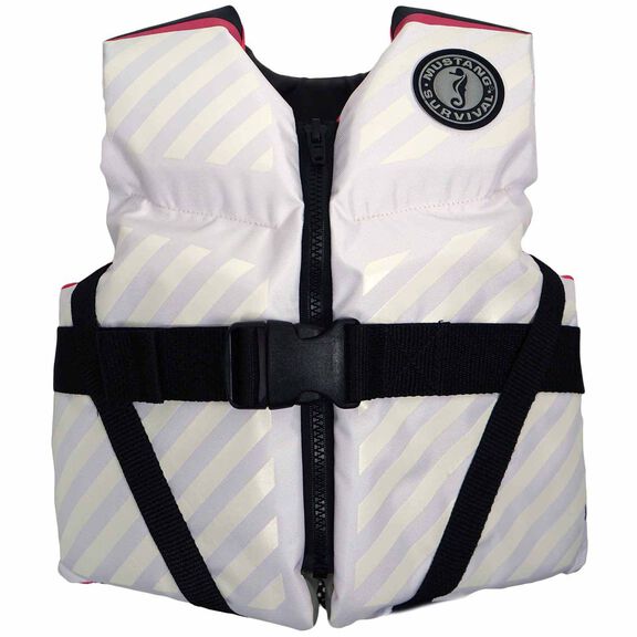 Lil&rsquo; Legends 70 Kids&rsquo; Life Vests, White/Pink image number 0