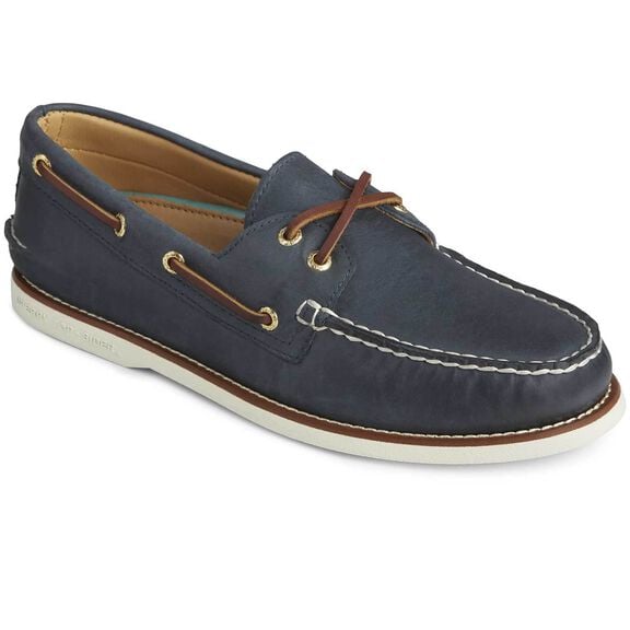 SPERRY Men's A/O Gold Cup 2-Eye Boat Shoes, Wide Width