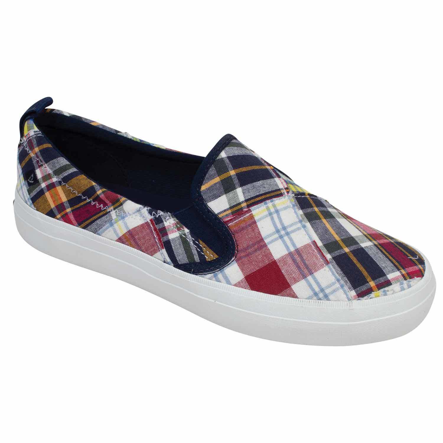 Sperry Sneakers Store Dubai - Women SeaCycled Crest Twin Gore Canvas Sneaker Navy