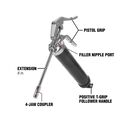 Workforce Pistol Grip Grease Gun w Straight Extension image number 2