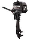 Mercury 4hp Tiller FourStroke Outboard Motor - 20" Shaft, Manual Tilt/Trim, Manual Start image number 1
