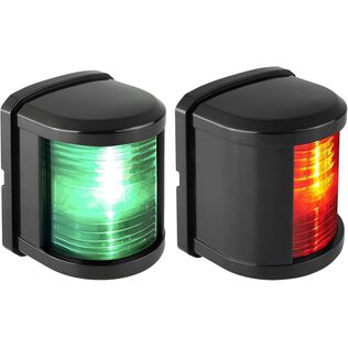 SEAFLO LED Port and Starboard Navigation Light Combo Black 12V 2NM Regular