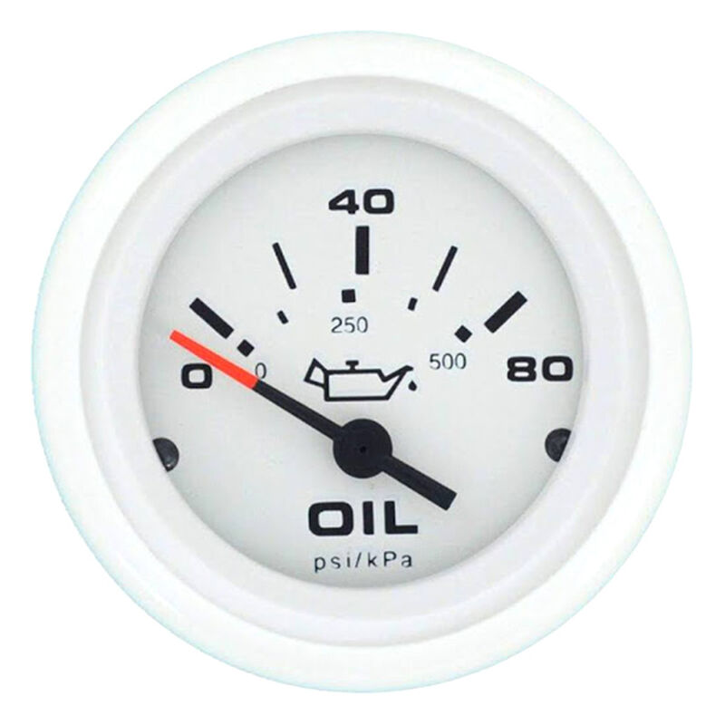 SIERRA Arctic Series Oil Pressure Gauge, 80 psi West Marine