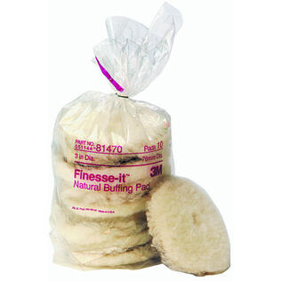 Finesse-it&trade; Natural Buffing Pads, 10 Pack