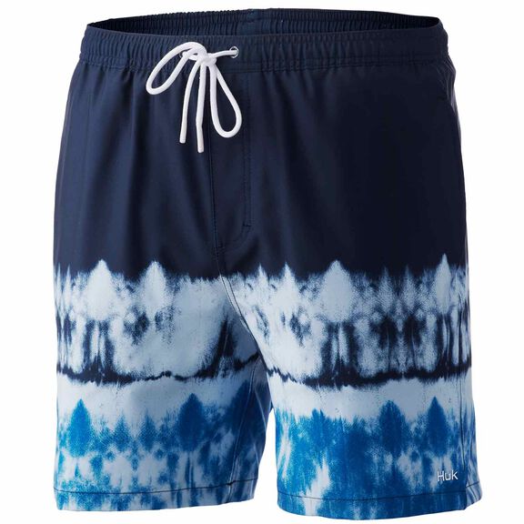 Men's Pursuit Salt Dye Swim Trunks image number 0