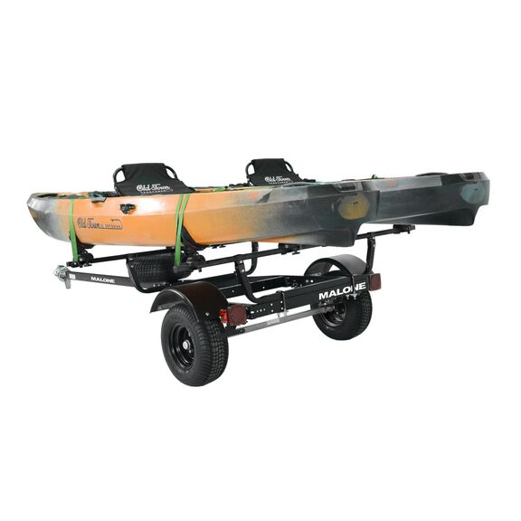 MicroSport Off-Road 2 Kayak Trailer Package (2 Sets Saddle Up Pro, Spare Tire) image number 3