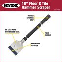 18'' Floor Scraper with 4'' Blade image number 1