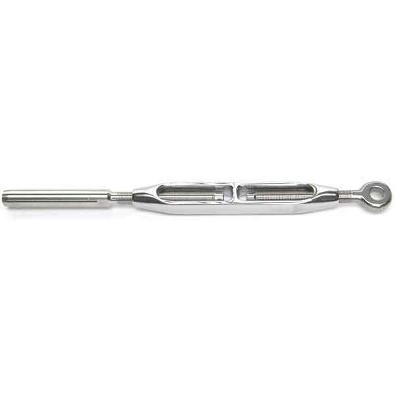 Turnbuckle Eye Toggle Assembly Eye to Swage for 3-16" Wire, 3/8" Eye image number 0