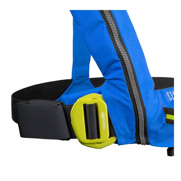 Deckvest Cento Junior Inflatable Life Jacket, Pacific Blue image number 4