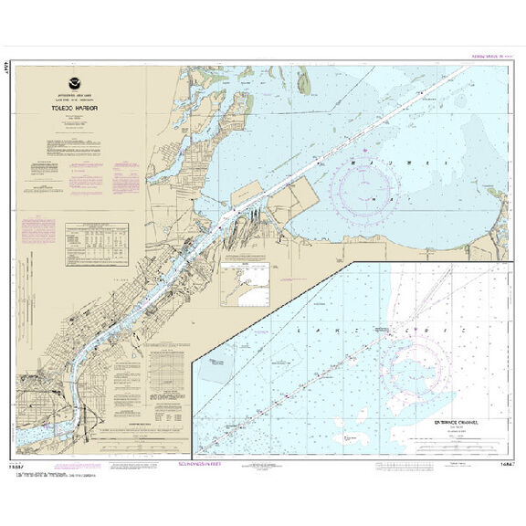 #14847 Toledo Harbor Entrance Channel to Harbor image number 0