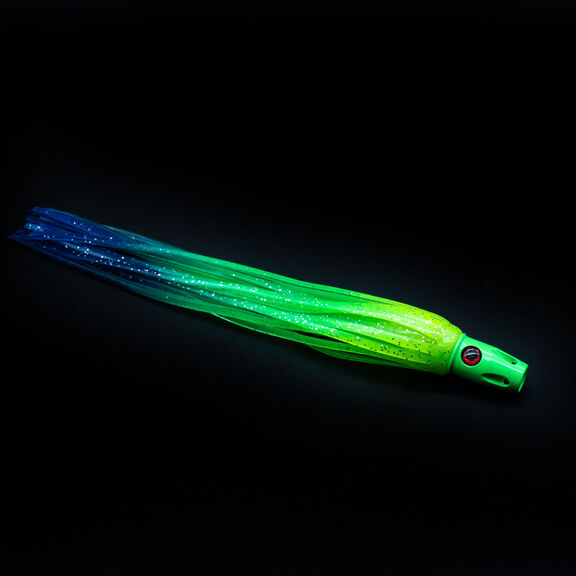 Small Green Aluminum Jet Double Green Rigged image number 0