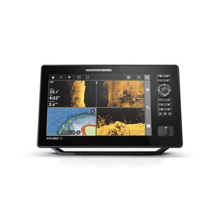 XPLORE 10 CMSI+ Fishfinder/Chartplotter Combo with Basemap Charts and Transducer
