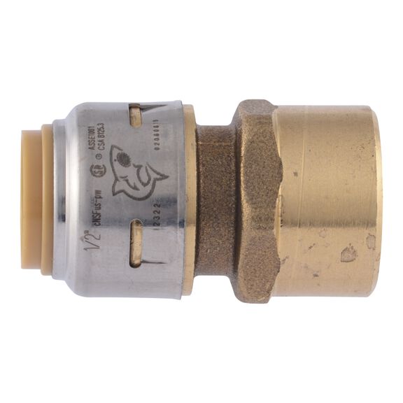SharkBite Max Brass Push-to-Connect Couplings image number 0