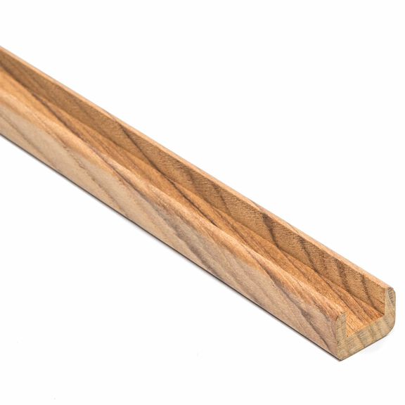 Large Cap Teak Molding, 1 3/16" x 7/8" x 5' image number 2