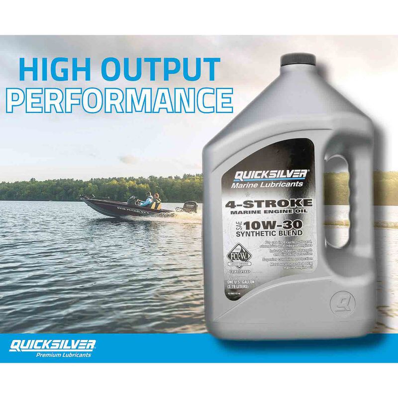10W-30 Synthetic Marine Engine Oil, 1 Gallon image number 2