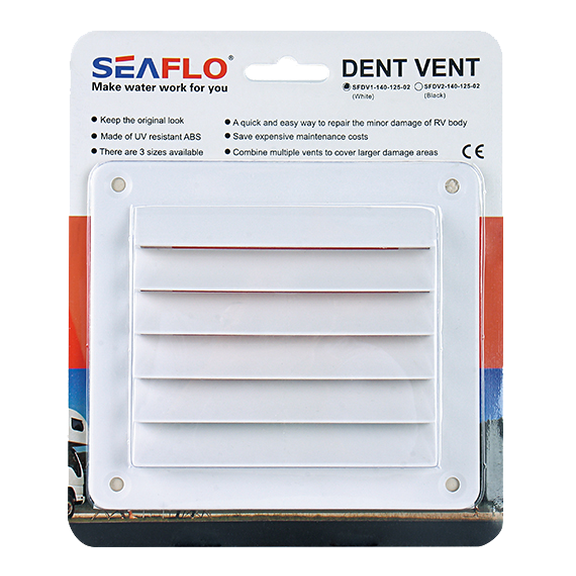 Dent Vent for Marine & RV 5" X 10.40" White image number 3