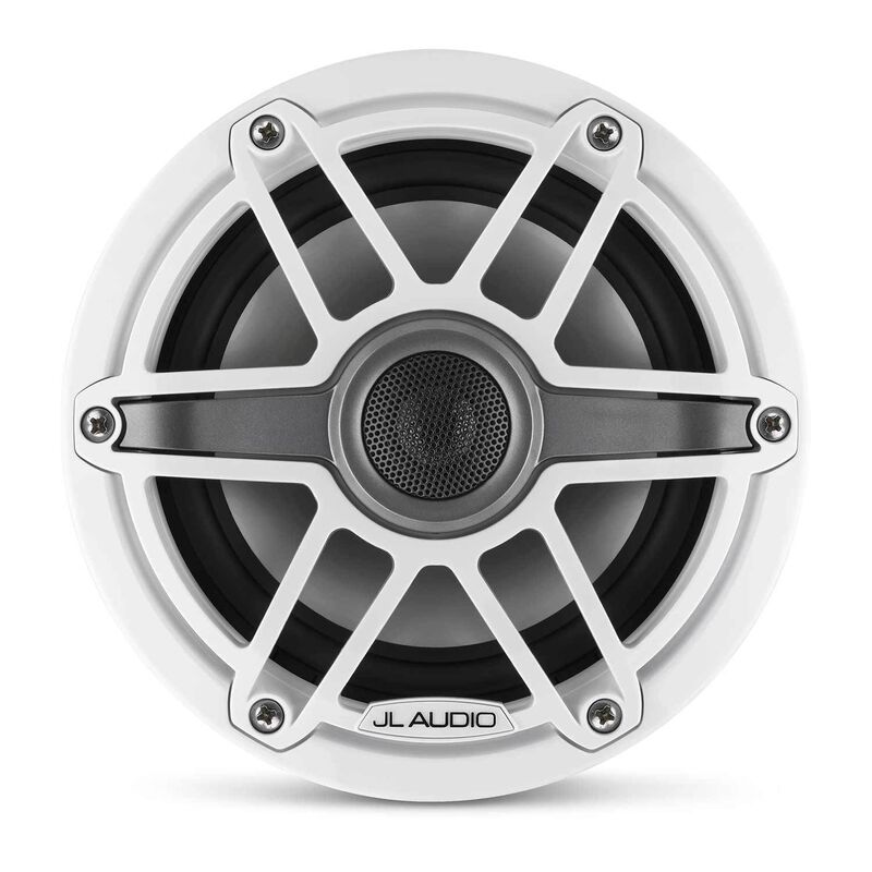 M6-650X-S-GwGw 6.5" Marine Coaxial Speakers, White Sport Grilles image number 0
