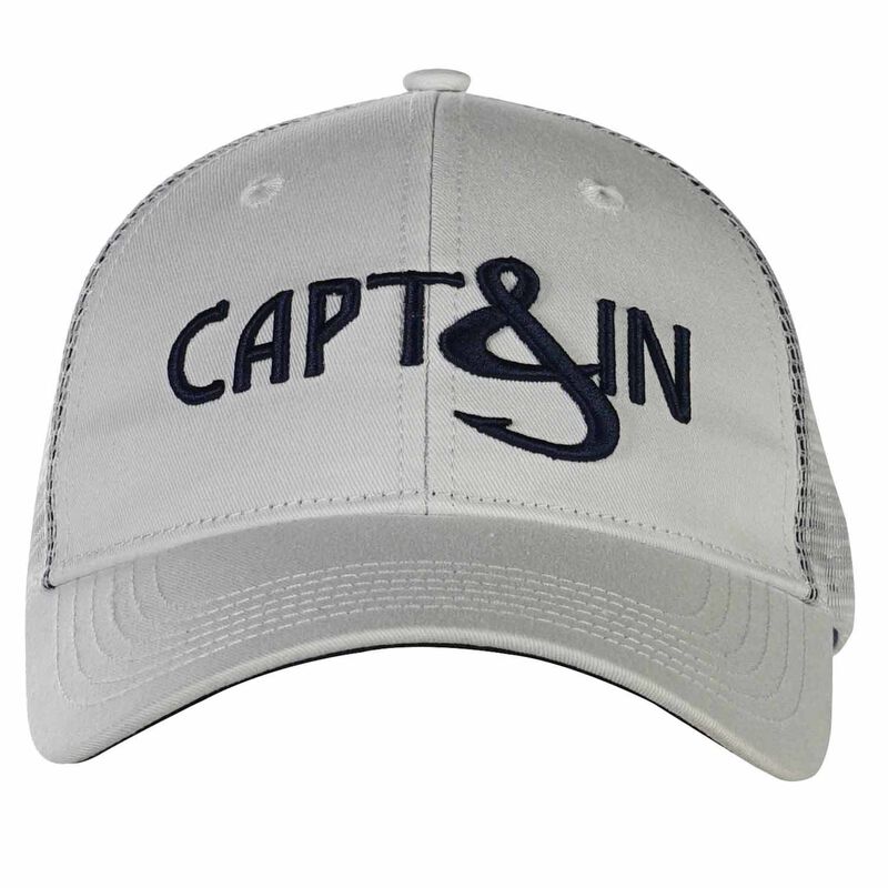 HOOK & TACKLE Sea Captain Fishing Trucker Hat