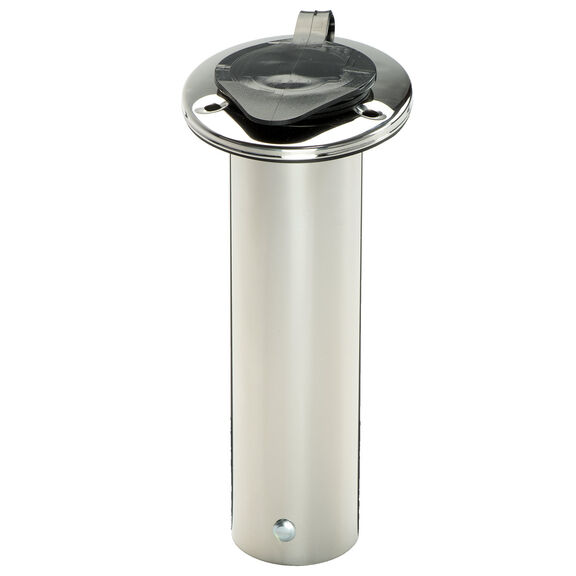 BLACKTIP 0° Stainless Steel Flush Mount Rod Holder