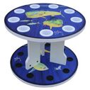 Guy Harvey Mahi Spinning 9 Fishing Rod Storage Rack, Vertical Fishing Pole Rod Holder image number 3