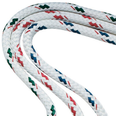 NEW ENGLAND ROPES Color-Coded Sta-Set Polyester Yacht Braid, Sold per Foot