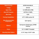 SEAFLO 51-Series 24V DC Diaphragm Water Pump 5.5 GPM 60 PSI image number 5