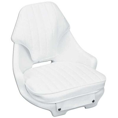 Helm 2050 Chair, Cushion Set and Mounting Plate, White