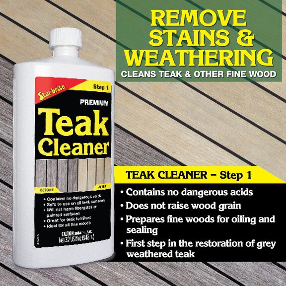 STAR BRITE Premium Outdoor Teak Cleaner, 1 Gallon image number 2